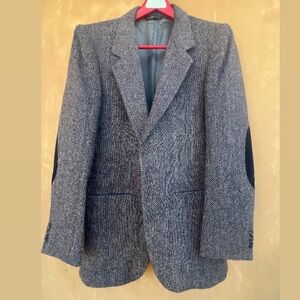 daniel hechter 100% Pure Wool Single Breasted Double Vent Vintage Blazer